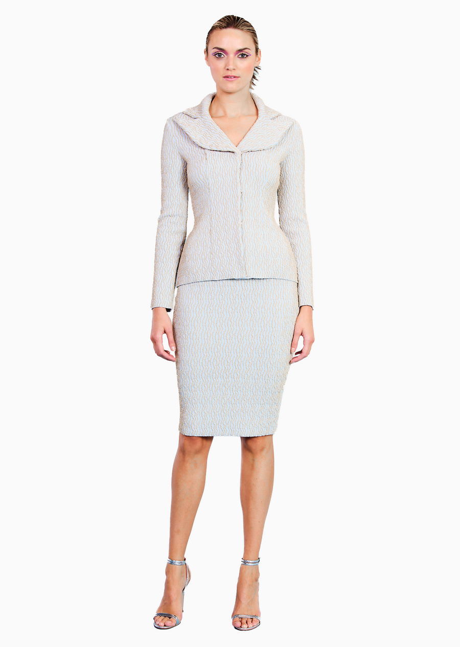 powder blue/gold (wave)