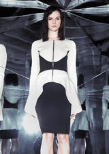 platinum white/black