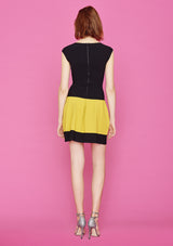 chartreuse yellow/black