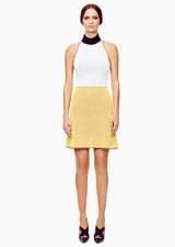 black/white/daffodil yellow