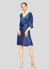 metallic midnight blue