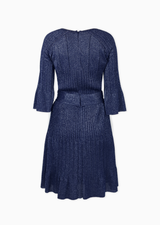 metallic midnight blue