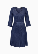 metallic midnight blue