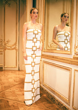 white/antique gold (geo)