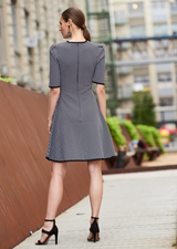 black/white diamond/black