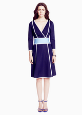 Fanette - Robe trapèze en maille piquée