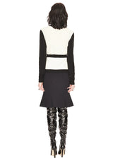 black/creme white/poppy red