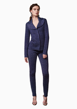 metallic midnight blue