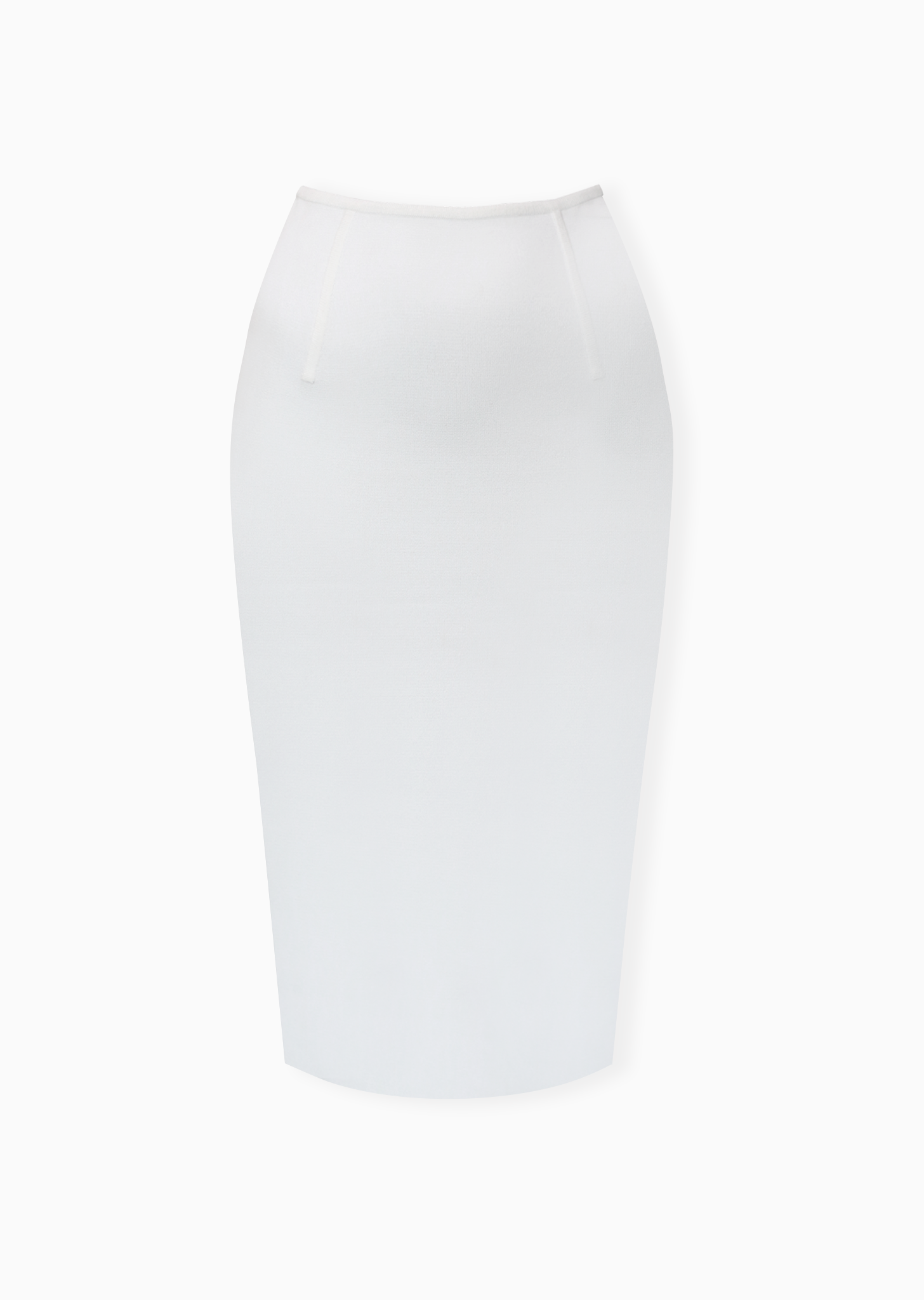 High waisted white pencil skirt outlet