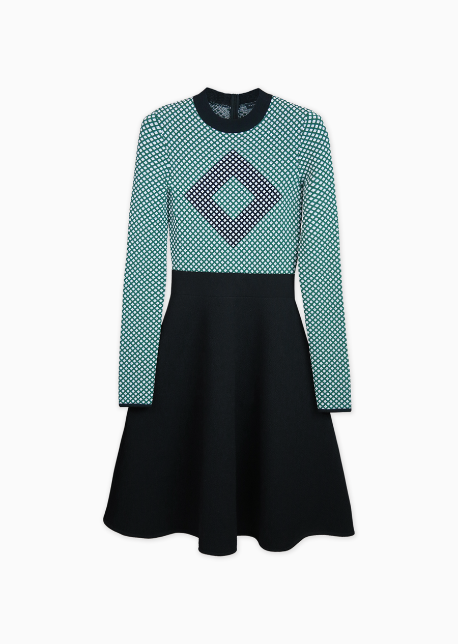 evergreen/black/white