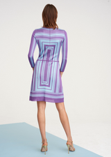 amethyst/blue stripe