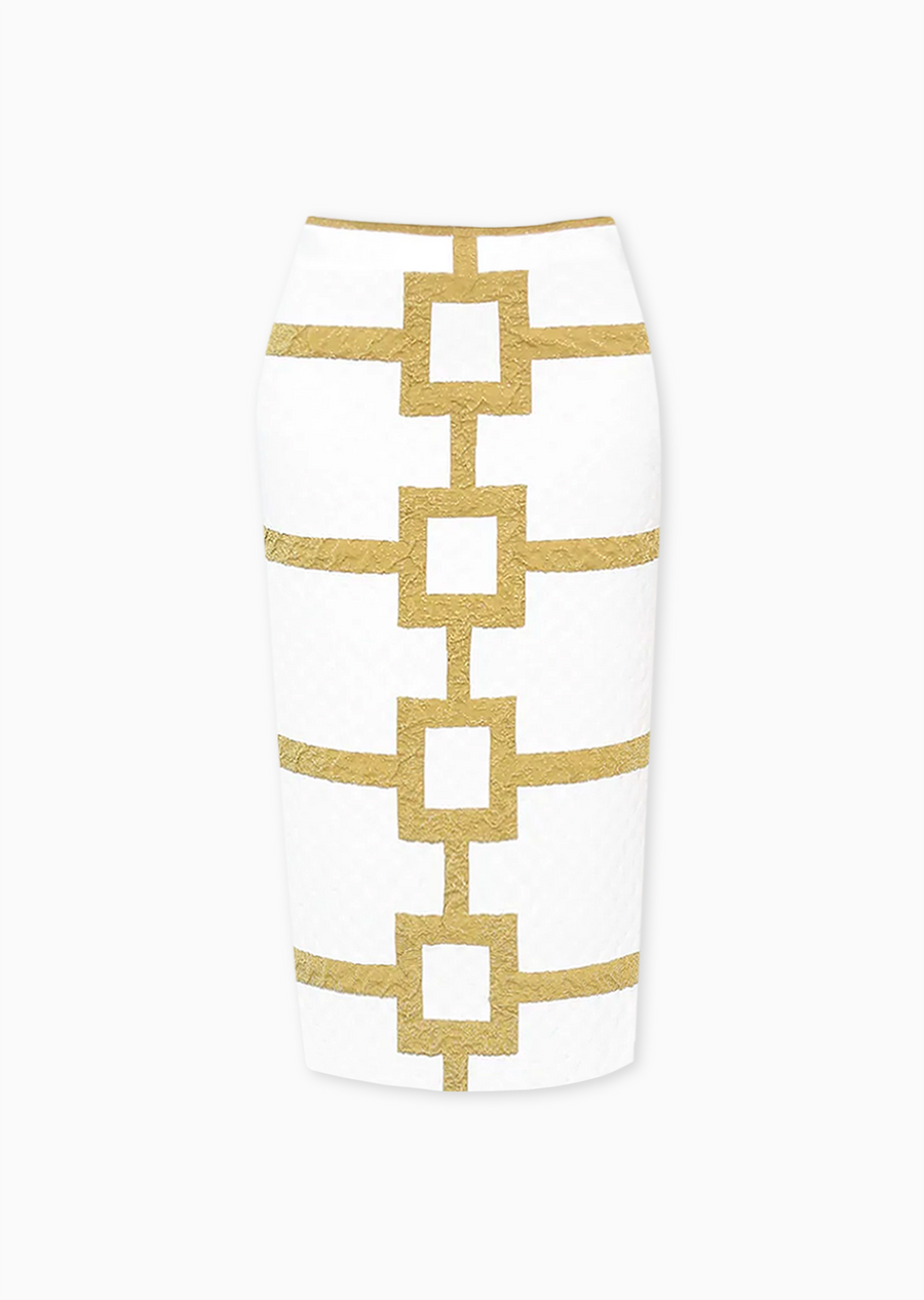 white/antique gold (geo)