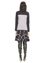 Susanne - Tweed, Black and White Womens Cardigan Sweater