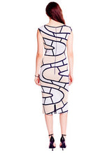 Sydney - Abstract Pencil Dress
