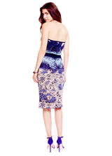 Sylvie - Jersey Jacquard Knit Halter Dress