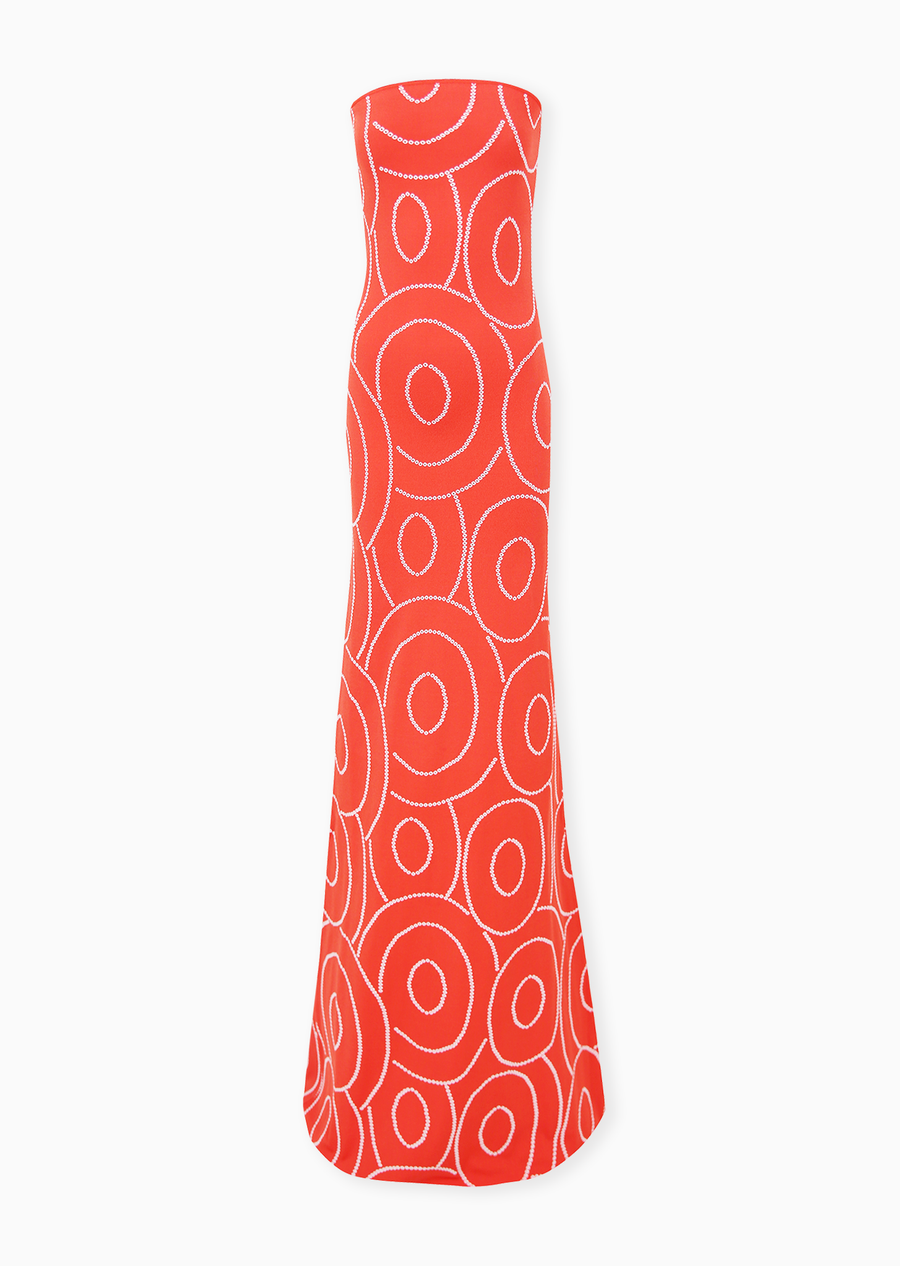 orange/white circles