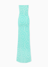 aquamarine/white circles