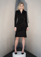 Veronique - Pleated Blazer Jacket