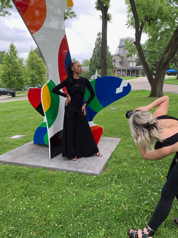 Strike a Pose! [Behind the Scenes of the Paula Hian Woodmere Museum Photoshoot]