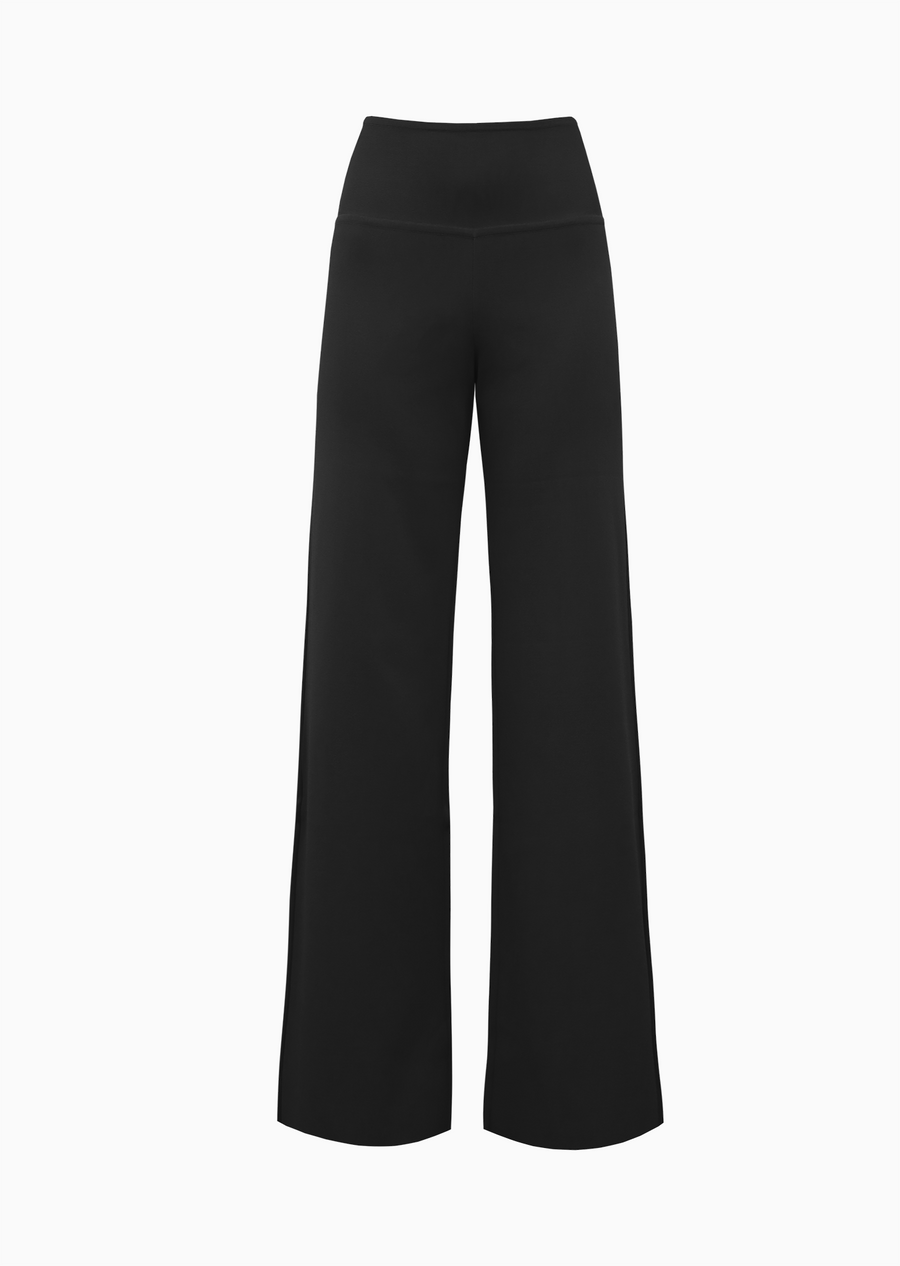 Flare Leg Dress Pants For Women XS / Black