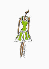 lime/white