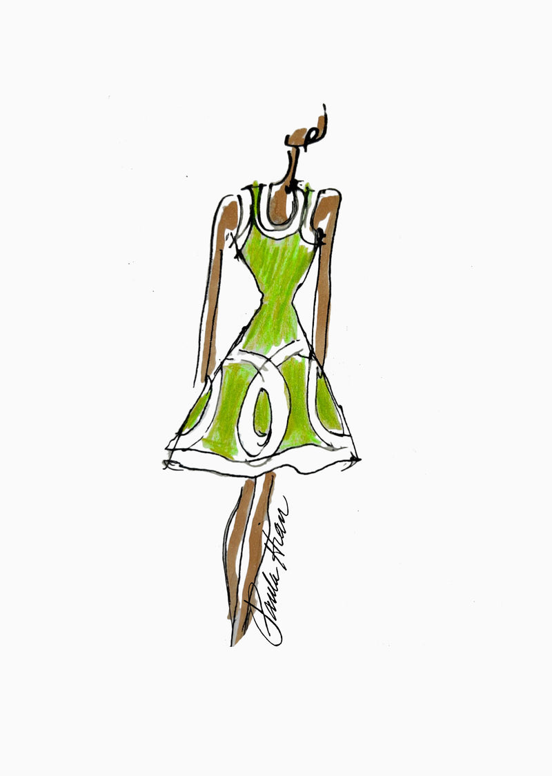 lime/white