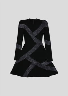 black/black raffia