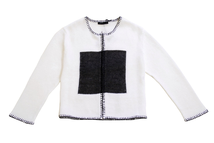 white/black