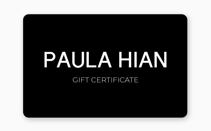 Paula Hian Gift Certificate