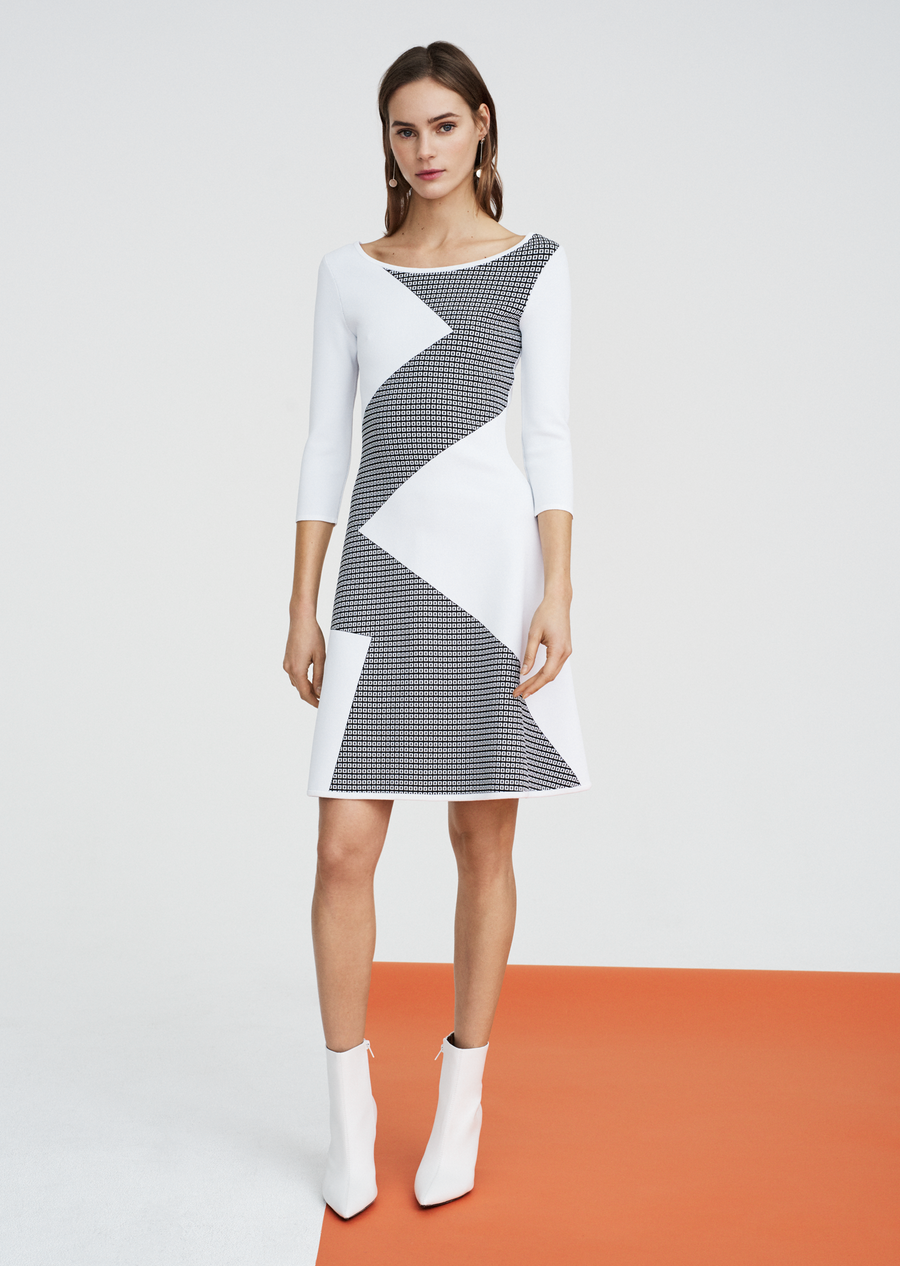 white/black pattern