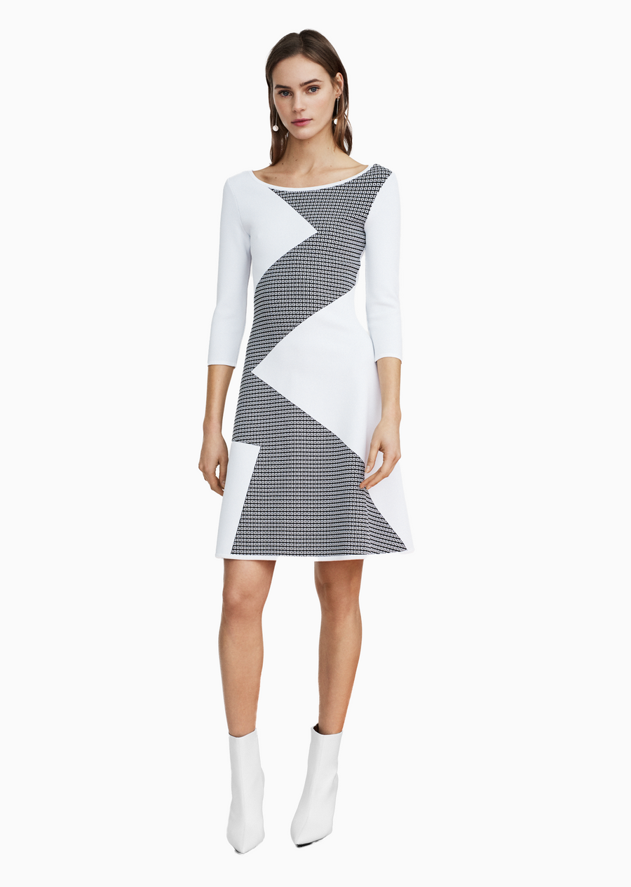 white/black pattern