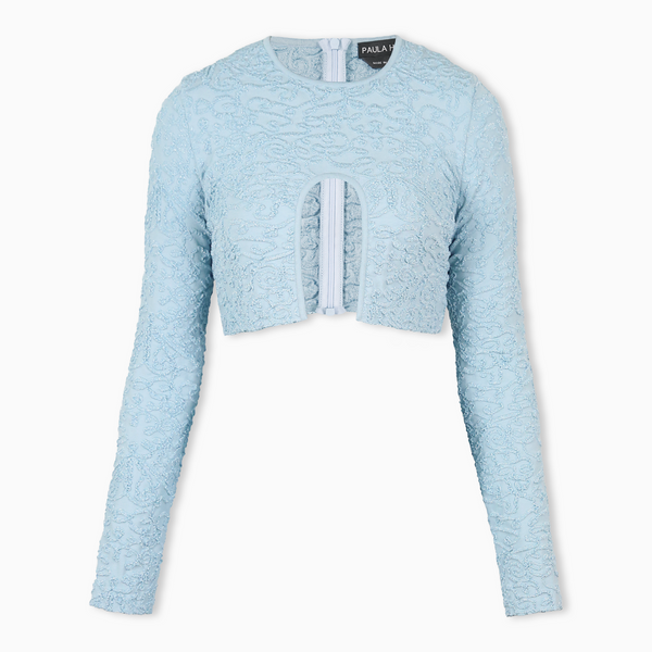 Bridal Bolero Pale Blue Bolero Jacket Ursula Lace Bolero