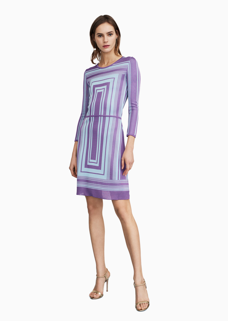 amethyst/blue stripe