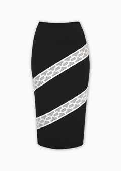 black/nude/white