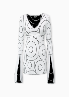white/black circles