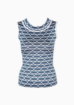 navy blue/white