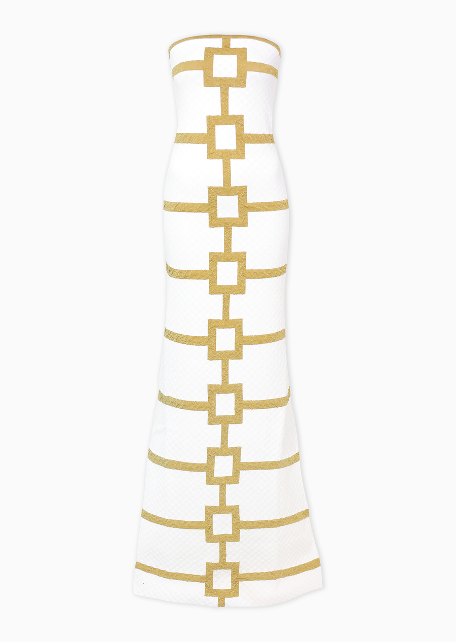 white/antique gold (geo)