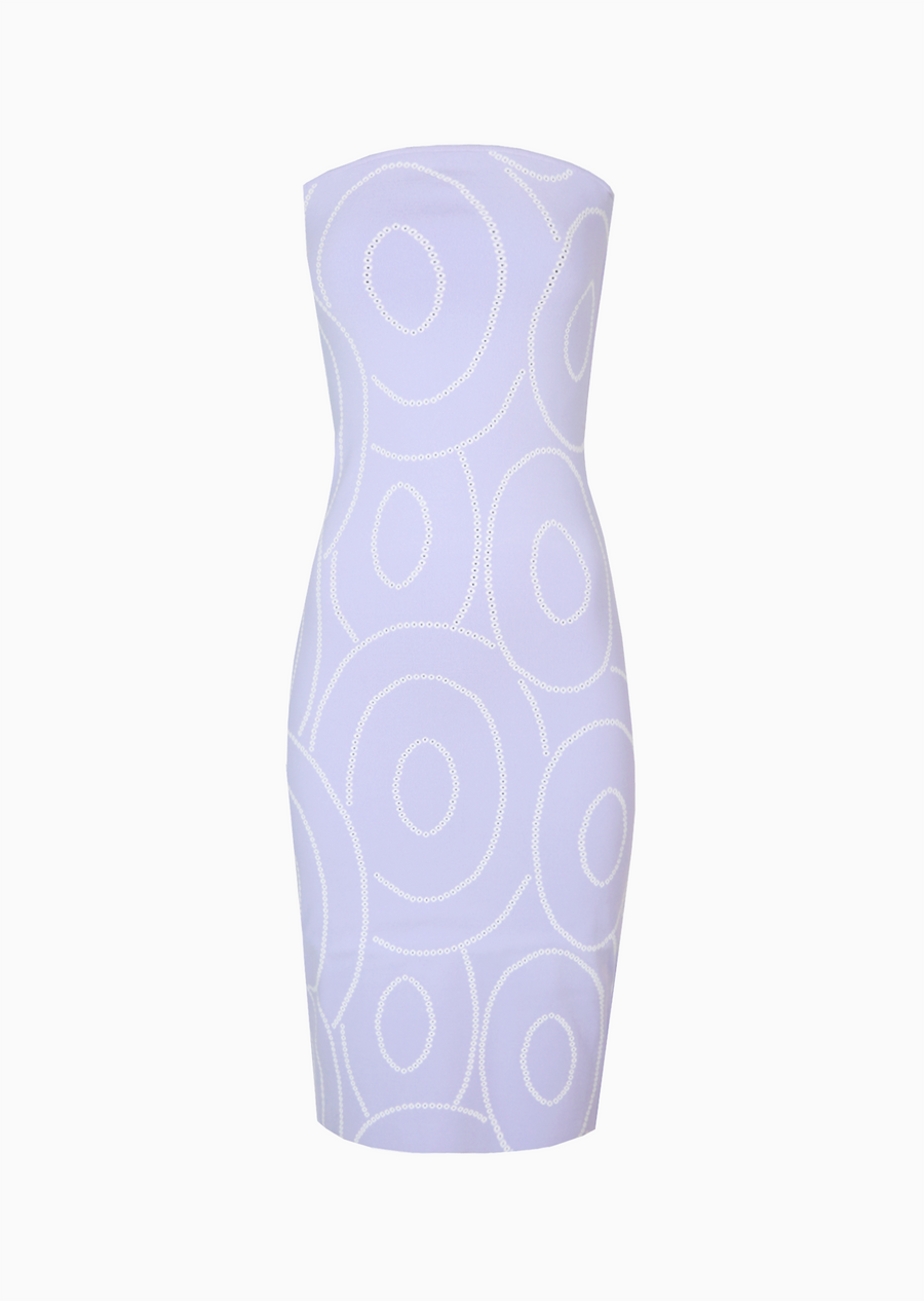 lilac/white circles