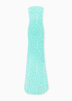 aquamarine/white circles