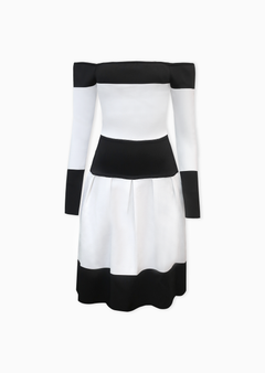 white/black